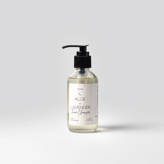 Aloe + Lavender Face Wash - 4 oz