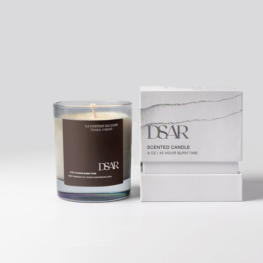 Tonka + Hemp - 8 oz candle